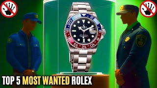 most wanted rolex watches
