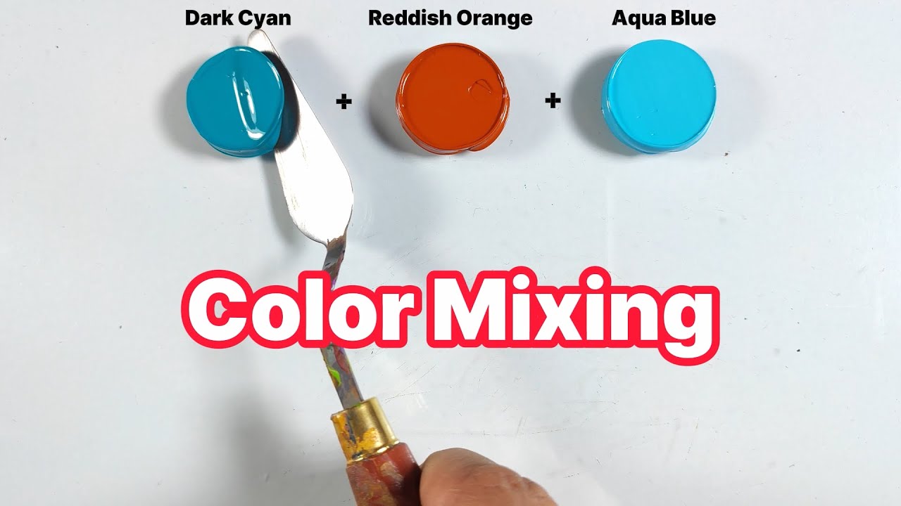 Guess the final color 🎨| Satisfying video | Art video | Color mixing ...