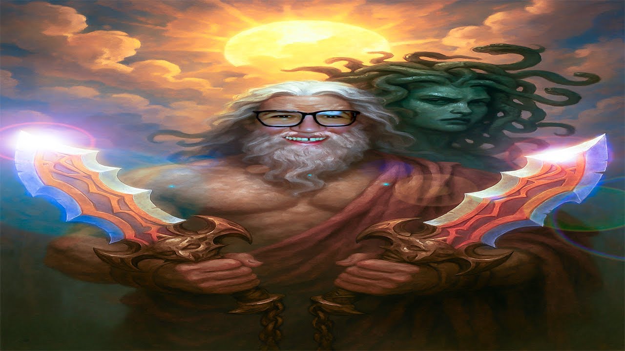 Games EduUu passou o rodo na medusa! 😂😂😂 - God of War 1