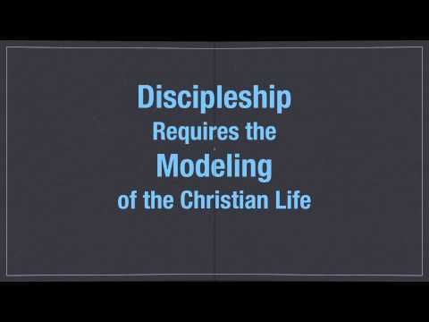 Discipleship Seminar 2—Modeling