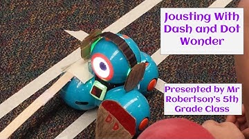 Jousting with Dash and Dot Wonder