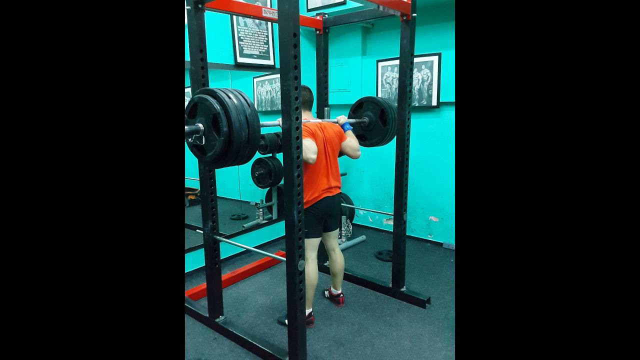 5x200kg High Bar Beltless ATG Squats 80kg YouTube