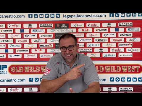 Fortitudo Kigili Bologna-RivieraBanca Rimini, la vigilia di Coach Mattia Ferrari e Francesco Bedetti