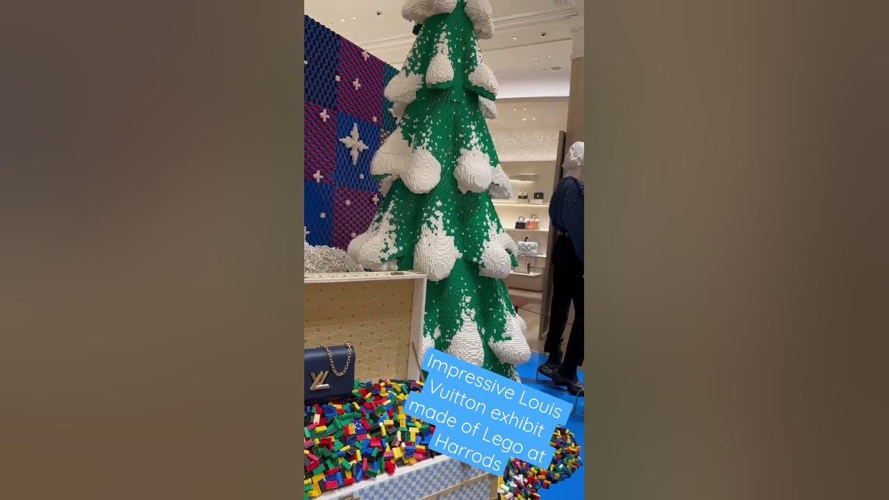 vuitton lego christmas tree