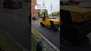Ямочный ремонт 70м2 #асфальтированиеспб #асфальтирование