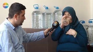 Günde 25 litre su içiyor!