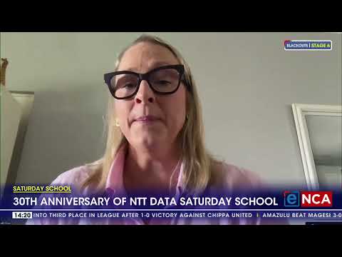 30th anniversary of NTT data Saturday school
