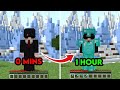 1 Hour Me Full Diamond Gear in Hardcore Minecraft | 5 Smart Diamond Finding Methods (1.21)
