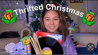 🎄VLOGMAS DAY 11 Thrifting Christmas Gifts For My Toddler & Family #thrifthaul #vlogmas2022 #sahm