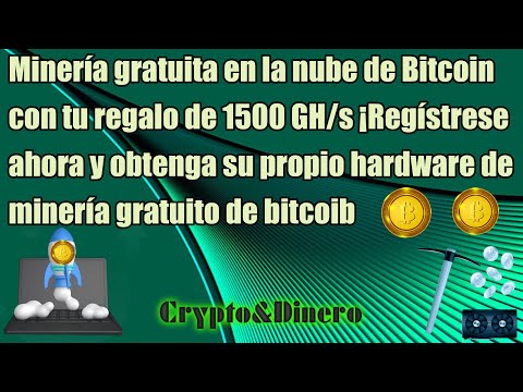 NUEVA ⛏️MINERIA DE BTC HARDWARE GRATIS? CON 1500 GH/s?