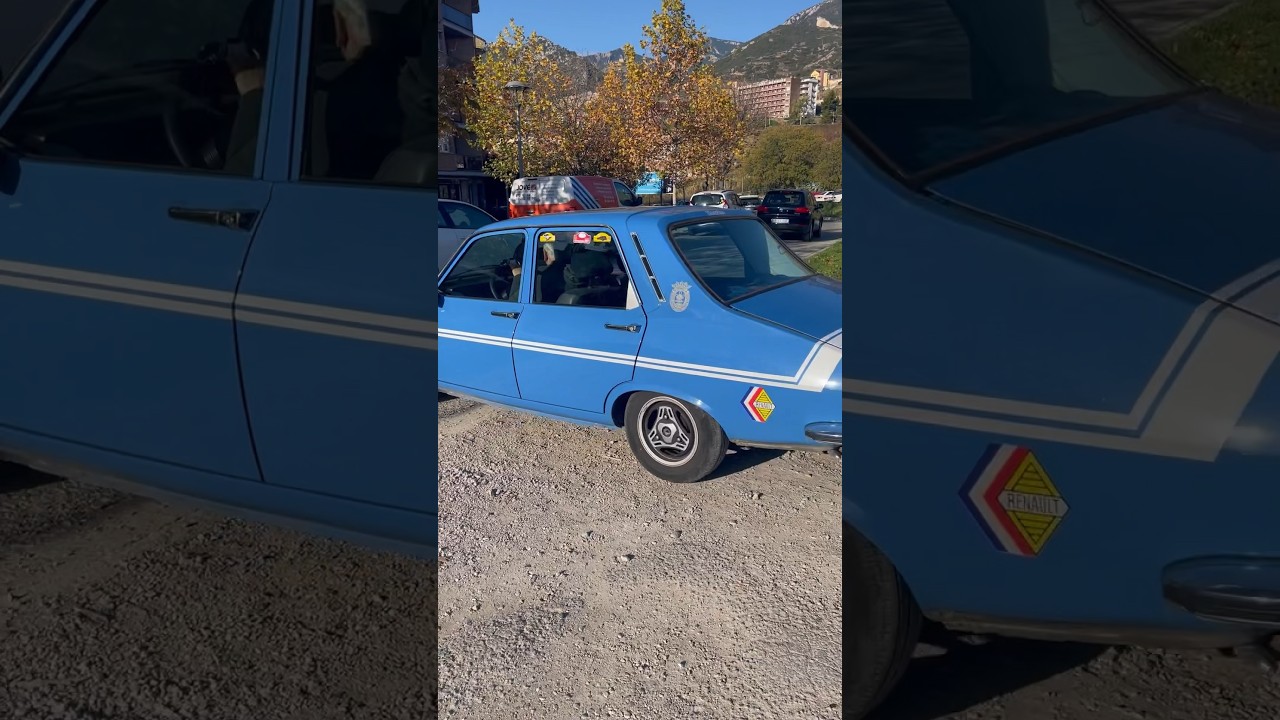 El Renault 12 auto clásico  