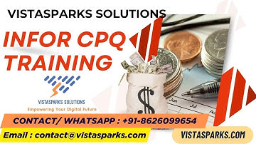 Infor CPQ Online Training from Vistasparks Solutions