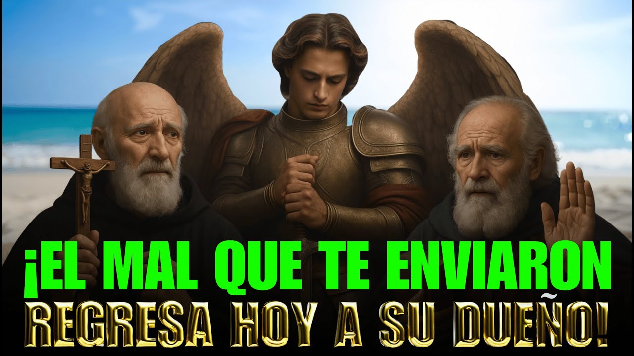 SAN BENITO, MIGUEL Y CIPRIANO  HARÁN QUE TODA ENVIDIA LANZADA  CONTRA TI RETROCEDA A SU ORIGEN AHORA