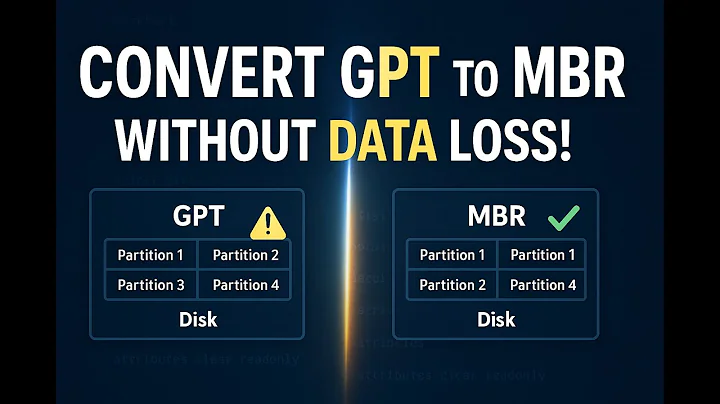 Convert GPT to MBR Without Data Loss (2025) |  Easy Steps Explained