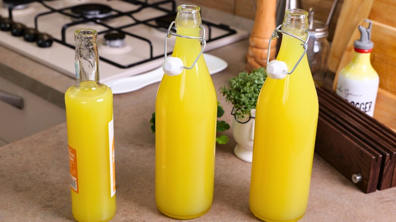 LIMONCELLO FATTO IN CASA, ricetta facilissima