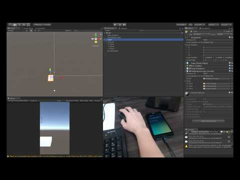 [Unity]手機陀螺儀測試