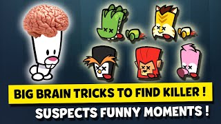 BIG BRAIN TRICKS TO FIND THE KILLER | SUSPECTS MYSTERY MANSION FUNNY MOMENTS #3 screenshot 4