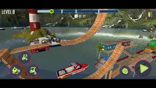 Bike Stunts Tricks master game//level 8 complete video game//games screenshot 1