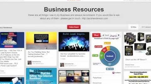 How To Connect Your Pinterest Profile To Your Facebook Fanpage by Jacs Henderson