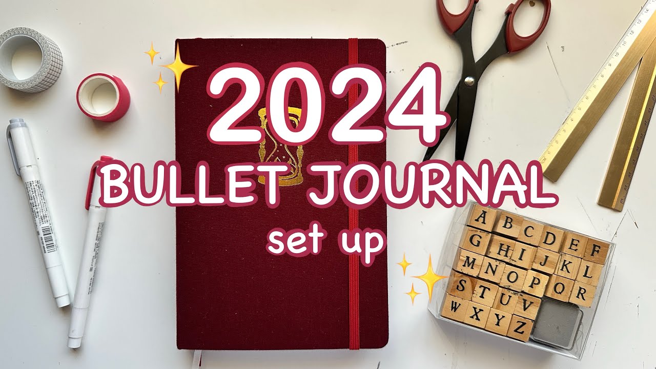 Les indispensables shopping pour créer son Bullet Journal 2024 - Marie  Claire