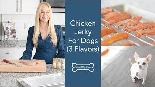 Chicken Jerky For Dogs (3 Flavors) | Proud Dog Mom