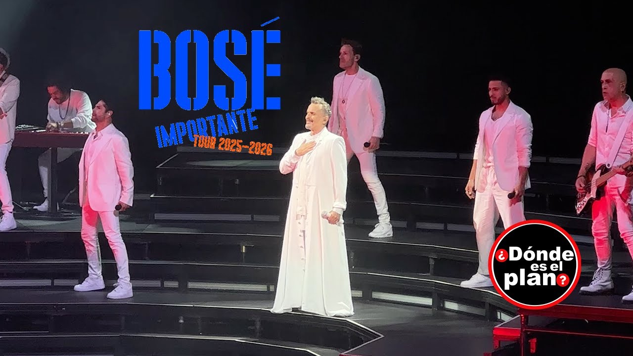 Miguel Bosé en el Auditorio Nacional | Mirarte | IMPORTANTE Tour