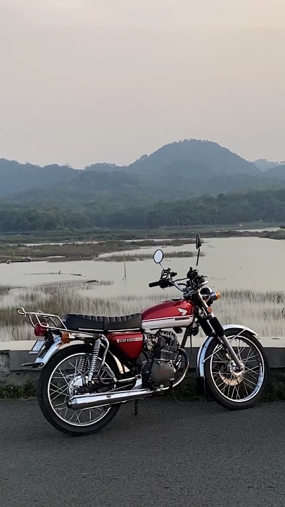 Inspirasi modifikasi Honda CB body klasik ‼️ warna merah || Review Rate 9📹: Ig/ehadagerald#cbambyar