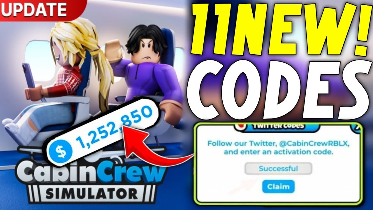 UPDATE CODES ALL WORKING CODES FOR CABIN CREW SIMULATOR IN 2024 update-codes-all-working-codes-for-cabin-crew-simulator-in-2024