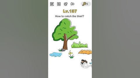 Brain Out level 137 How to catch the thief?
