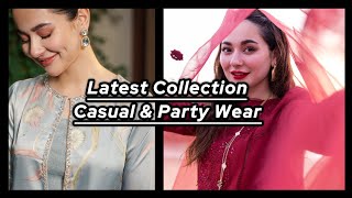 Latest Collection Casual & Party Wear Full Video |Royal Dresses|#haniaamir