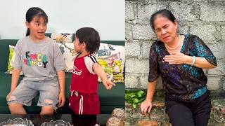 Diem hurriedly called Quynh when grandmother was in an emergency