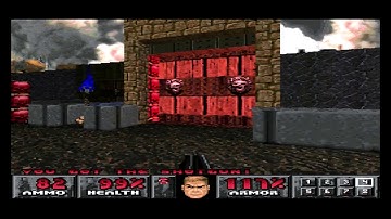 Doom (PS1) MAP 43: The Inmost Dens (100%)