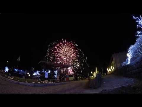 雲仙温泉 灯り花ぼうろ花火の宴2019