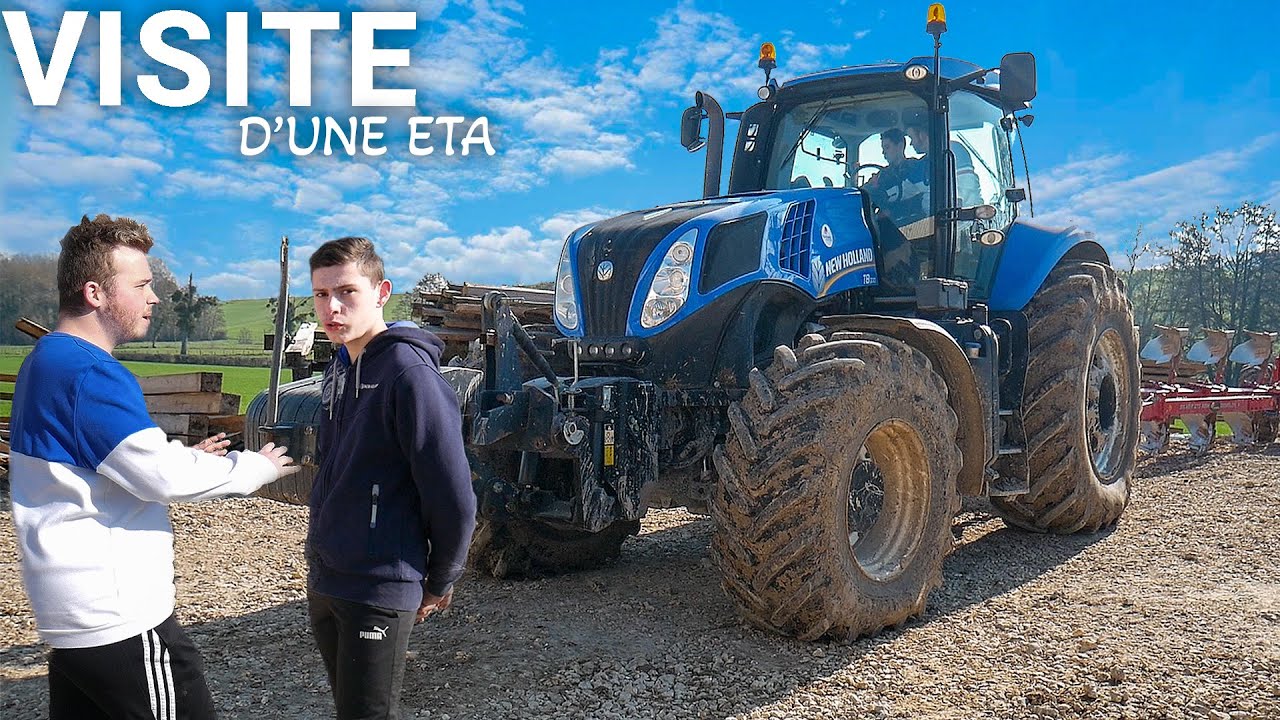 SUIVEZ MOI POUR CETTE VISITE D'ETA 100% NEW HOLLAND !