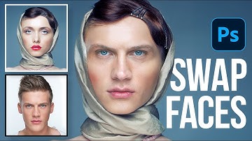 Photoshop Tutorial: Swap FACES Fast & Easy!