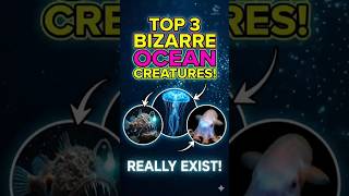 “3 Ocean Creatures That Look Unreal” #shorts