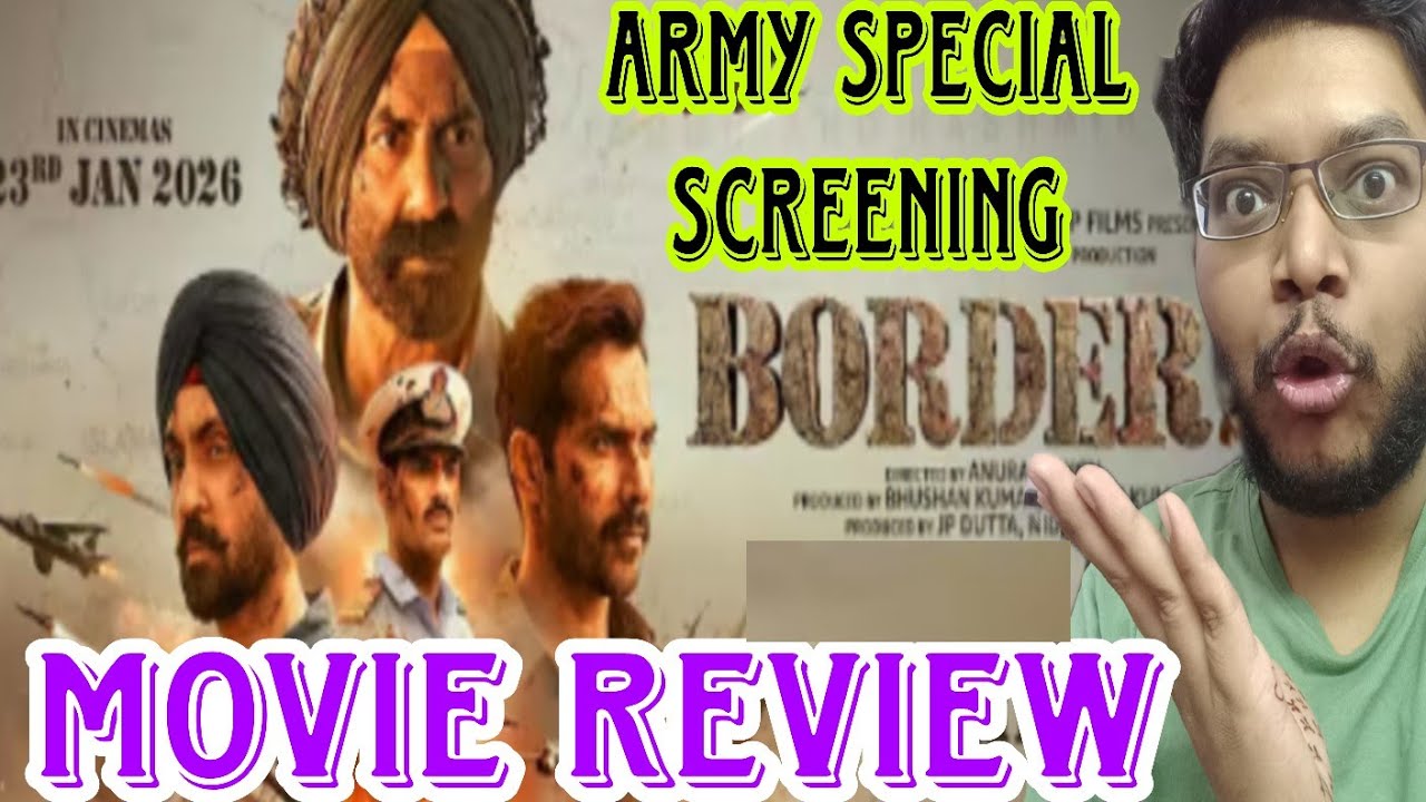 BORDER 2 REVIEW | BORDER 2 MOVIE REVIEW | BORDER 2 PUBLIC REACTION | SUNNY DEOL | SPECIAL SCREENING 