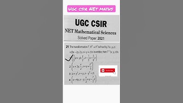 UGC CSIR NET mathematics previous year questions #ytshorts #swathistudyguide