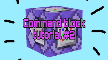 How to add a sensor command block in Minecraft! Command block tutorial #2