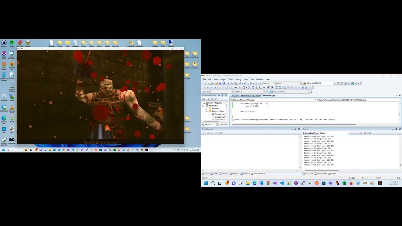 Texture swap file testing - YouTube