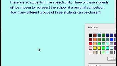 Unit 7 Notes 9  Combinations and Permutations