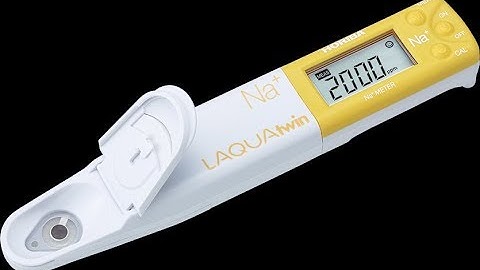 Pocket sodium meter LAQUAtwin Na-11