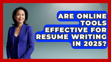 Are Online Tools Effective for Resume Writing in 2025? | Job Interview Pro Skills News