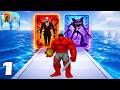 🔥Monster Draft Gameplay Walkthrough😱Satisfying Merge Runner Draft &amp; Fight (Android, iOS)