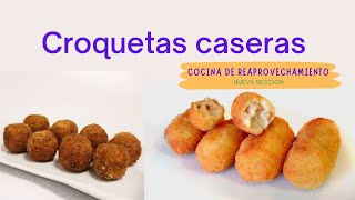 Transformando Sobras en Delicias | Croquetas de cocido caseras