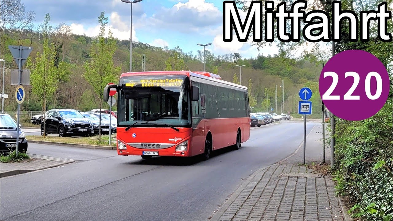 Mitfahrt | IVECO Crossway LE Line 12M | Linie 220 | Eschwege, Stadtbahnhof - Witzenhausen, Bahnhof