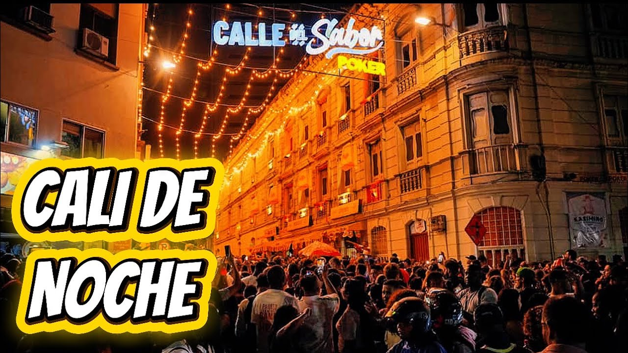 Así es el Centro de CALI de NOCHE