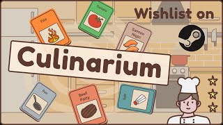 Culinarium Steam Page Launch Trailer