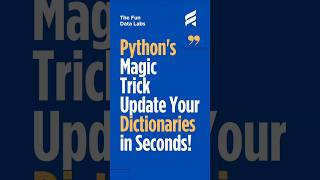 The Python Dictionary Trick You Didn't Know! #shorts