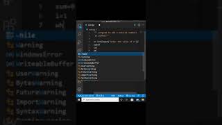 Program in python to find sum of first n natural numbers.#shorts